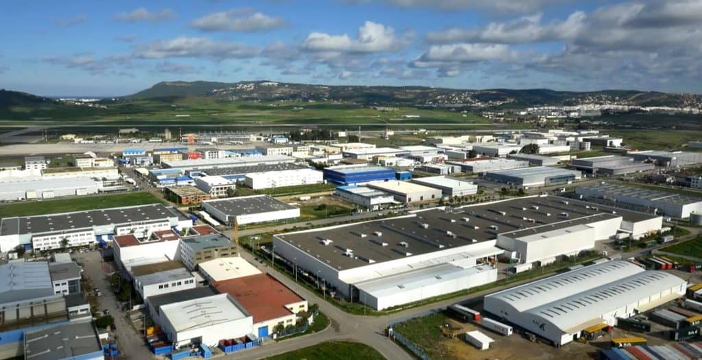 Tanger Automotive City – Zone franche automobile – Bâtiments et usines